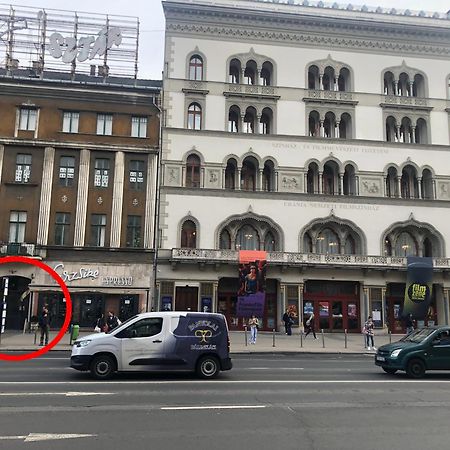 Szuper kis designlakás Budapest szívében Kültér fotó