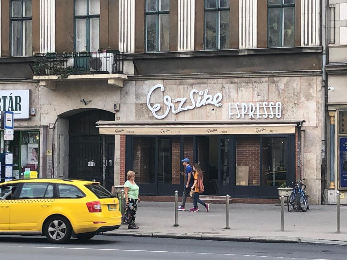 Szuper kis designlakás Budapest szívében Kültér fotó